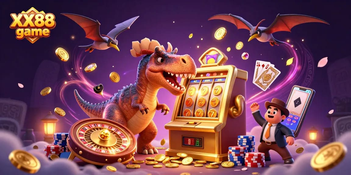 Experience thrilling moments at XX88 game with epic jackpots and animated casino action.