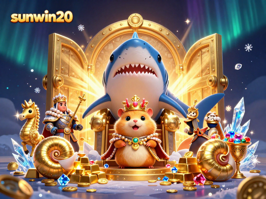Experience thrilling rewards in sunwin20 with an epic 3D casino showdown featuring treasure and royal gameplay.