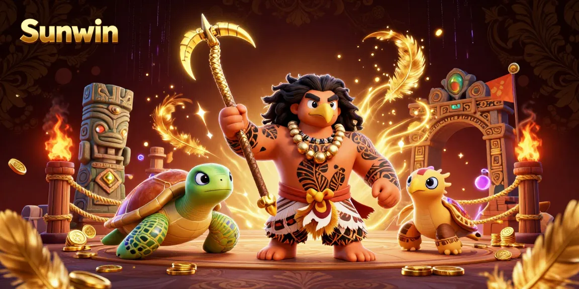 Engage in thrilling gameplay action as Sunwin introduces vibrant characters, immersive casino elements, and enchanting backgrounds.