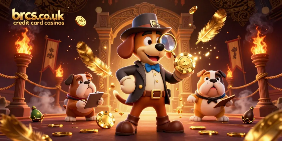 Play casino games at brcs.co.uk credit card casinos with exciting poker clues in a vibrant 3D scene.