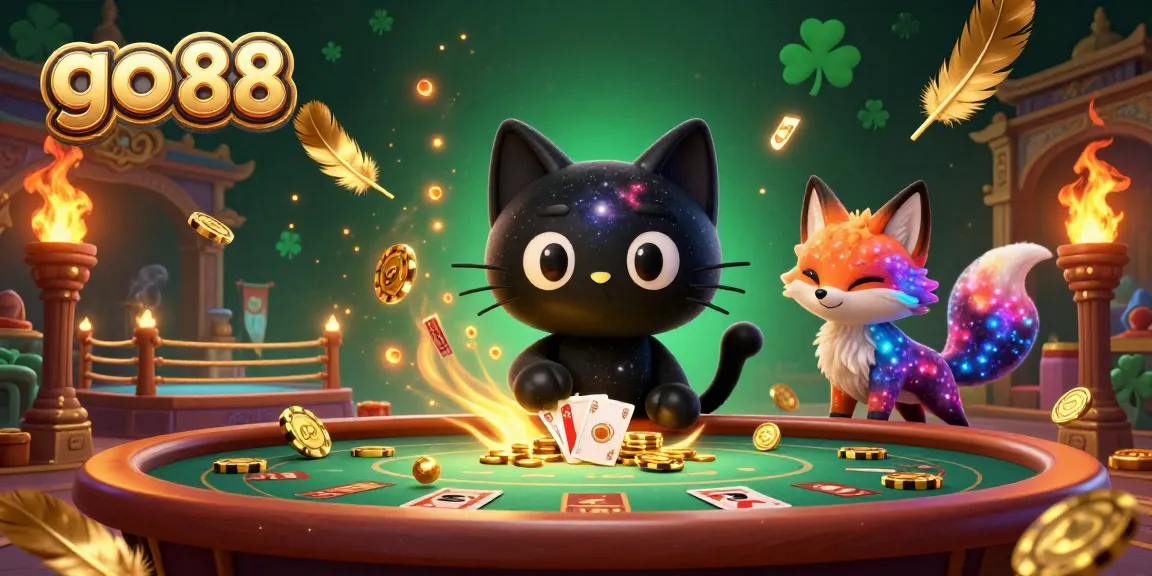 Engage with go 88 at a vibrant cosmic casino featuring colorful characters and dynamic gaming elements.