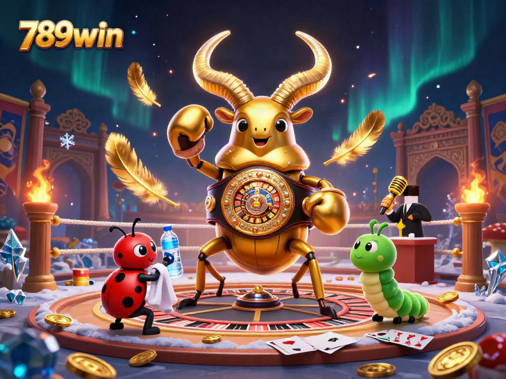 Engage with dynamic gambling action featuring 789win in an animated casino showdown scene.