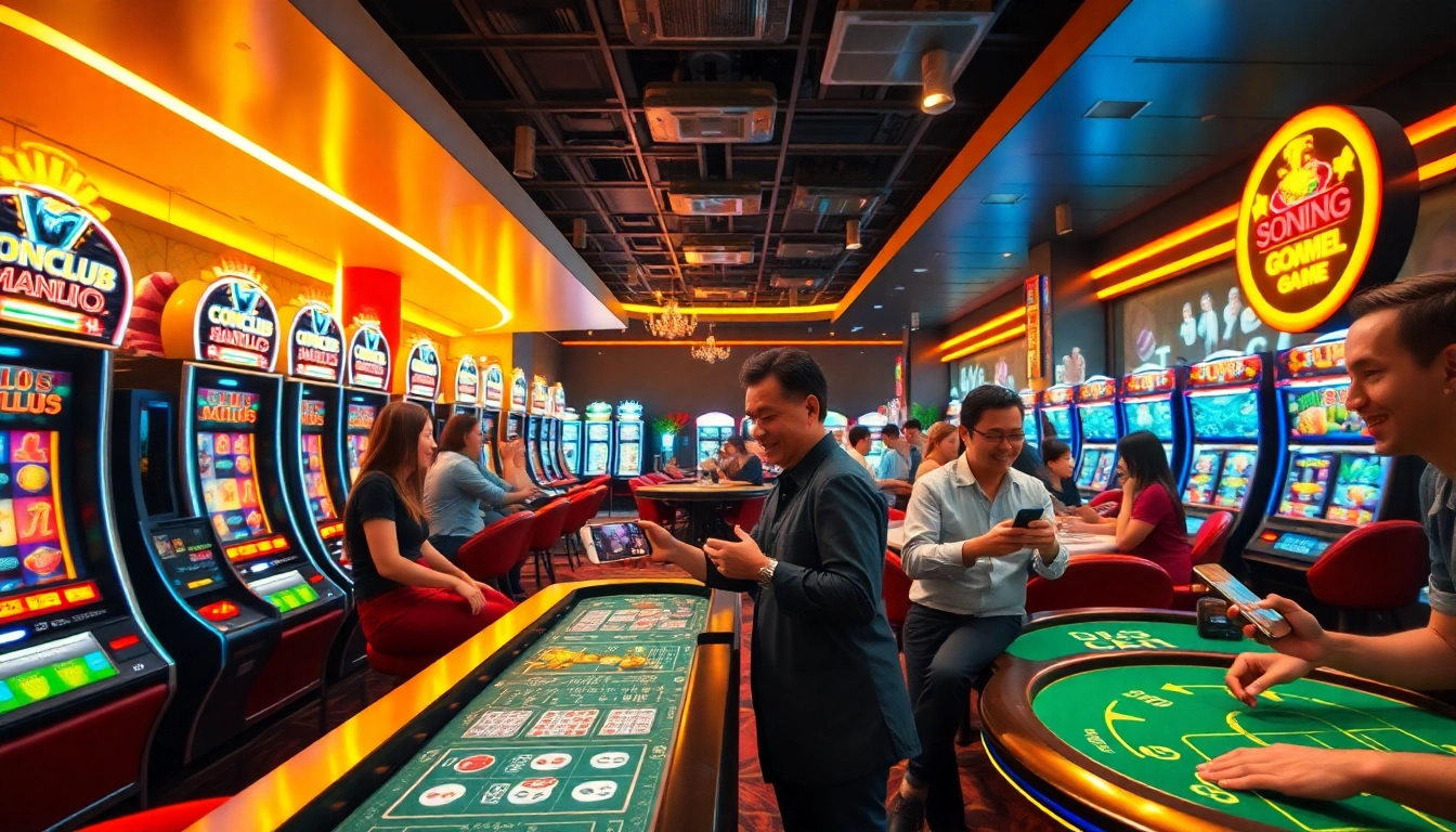 Experience the excitement of gaming at https://sonclub.baby/ with dynamic slot machines and enthusiastic players.