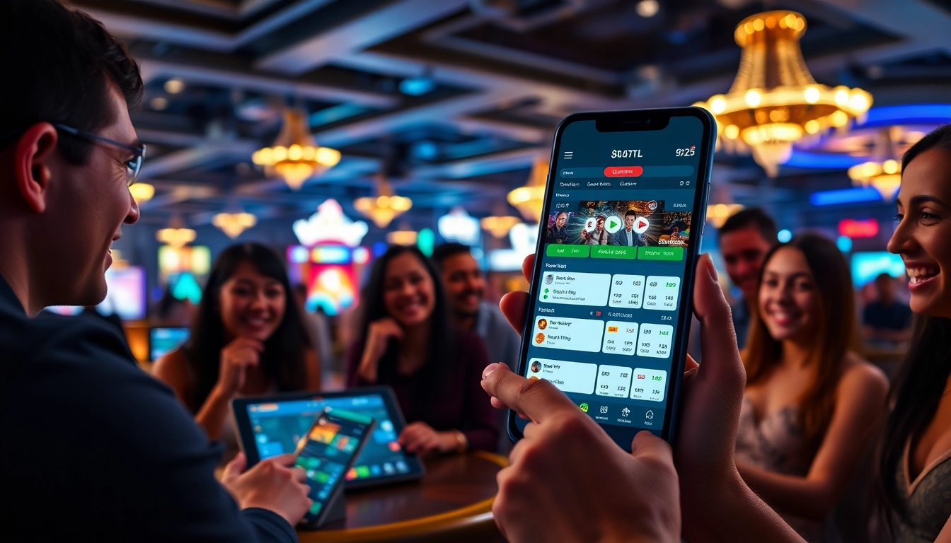 Engaged players enjoying the online gambling experience on vvvwin88.live with vibrant casino interface.