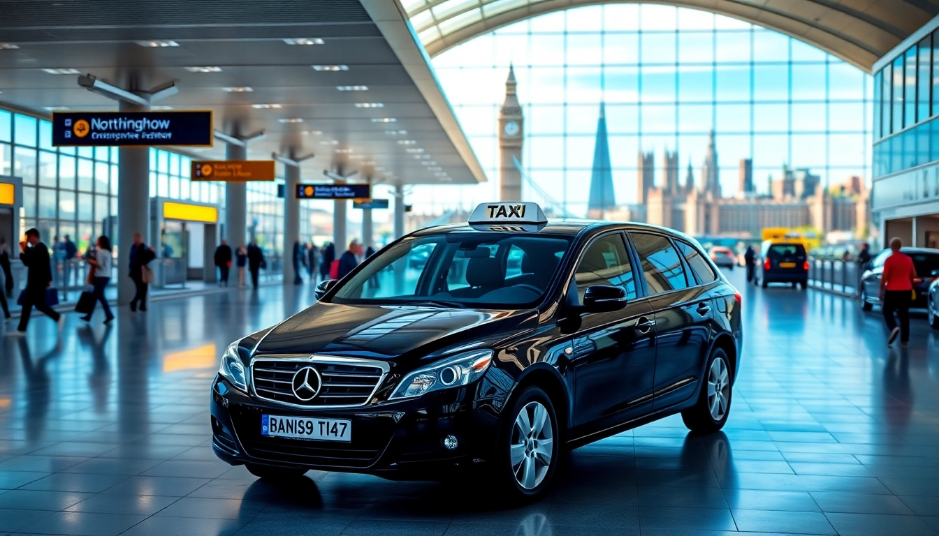 Book a taxi Nottingham to Heathrow Airport with a professional service for seamless travel.