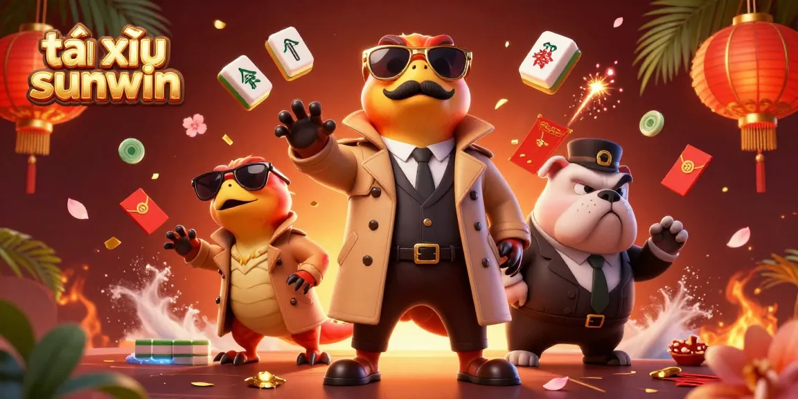 Experience thrilling gameplay with tài xỉu sunwin among vibrant casino elements and characters in action.