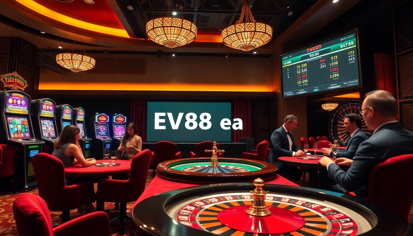 Experience the thrill of high-stakes gaming at EV88 ea casino with stunning visuals and luxurious atmosphere.