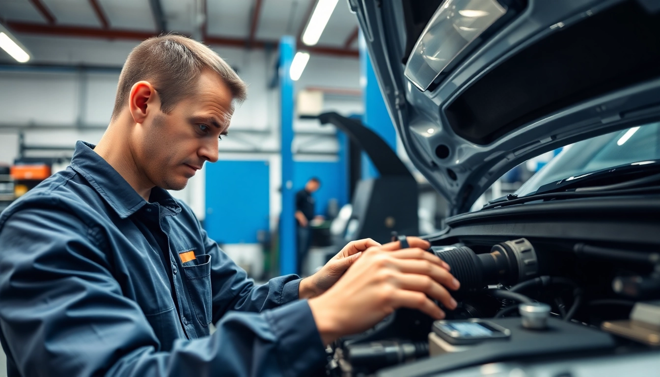Evaluate bumper to bumper extended warranty options with a mechanic in a well-equipped garage.