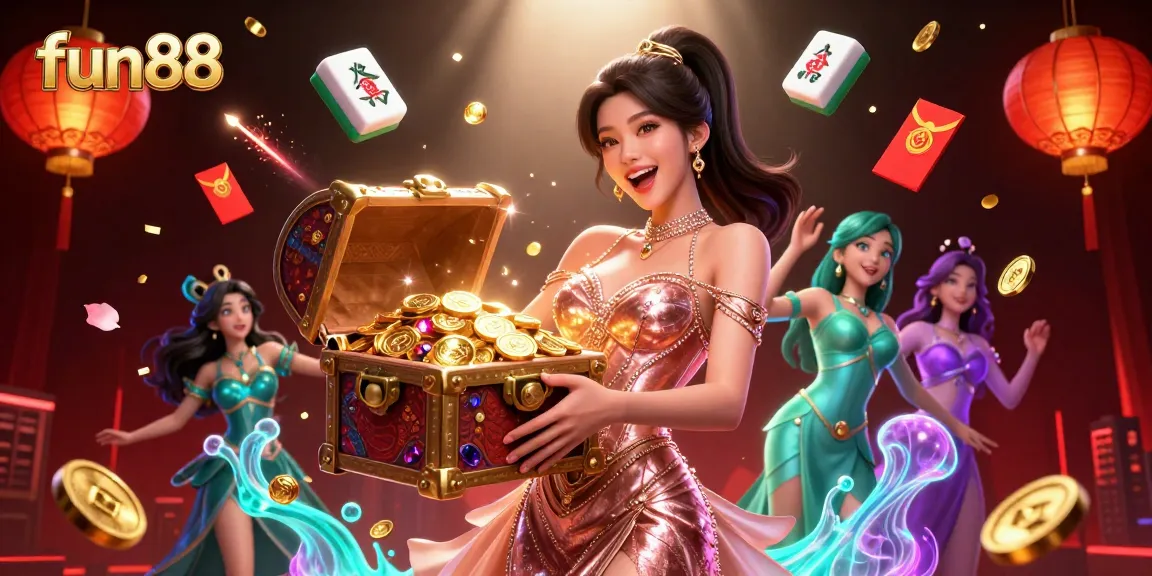 Play exciting games at fun88 and win with treasures overflowing in vibrant casino atmosphere.