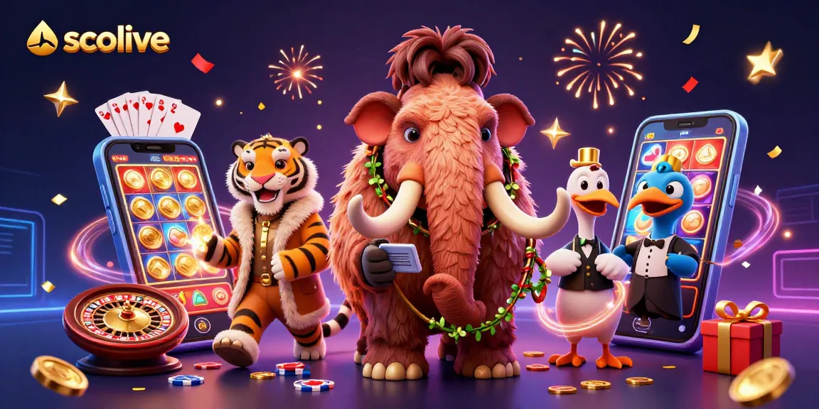 Socolive invites you to engage in thrilling online gaming adventures with dynamic mascots showcasing excitement.
