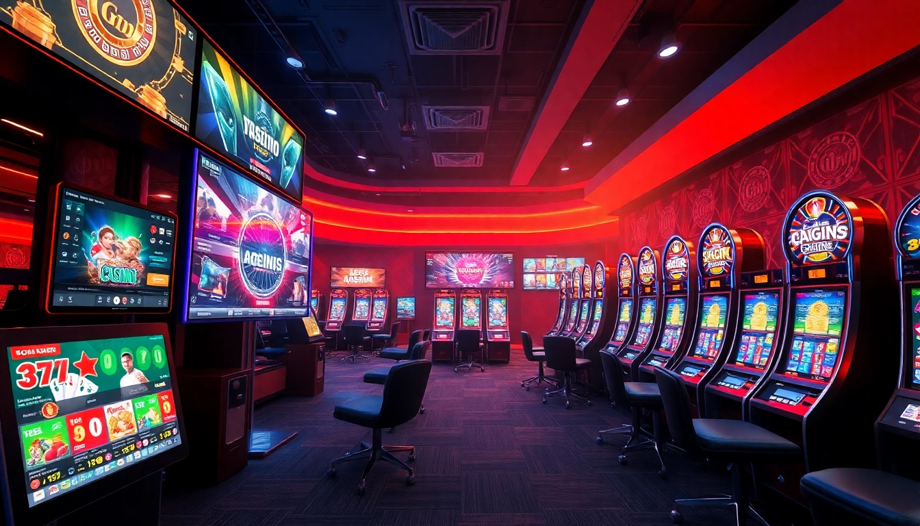 Interactive gaming scene at hello88win.live showcasing casino games and sports betting.