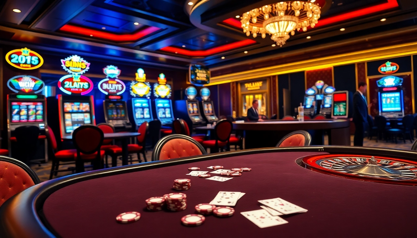 Engage in thrilling SCLUB88 poker action at an elegant casino table.