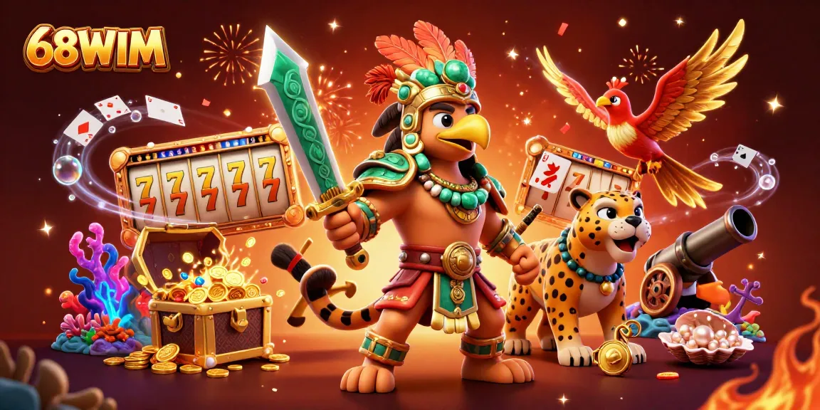 Experience thrilling gaming adventures with 68WIM while uncovering treasure and excitement.